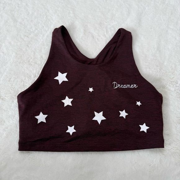 Spiritual Gangster Dreamer Tech Crop Bra Medium - Picture 2 of 6